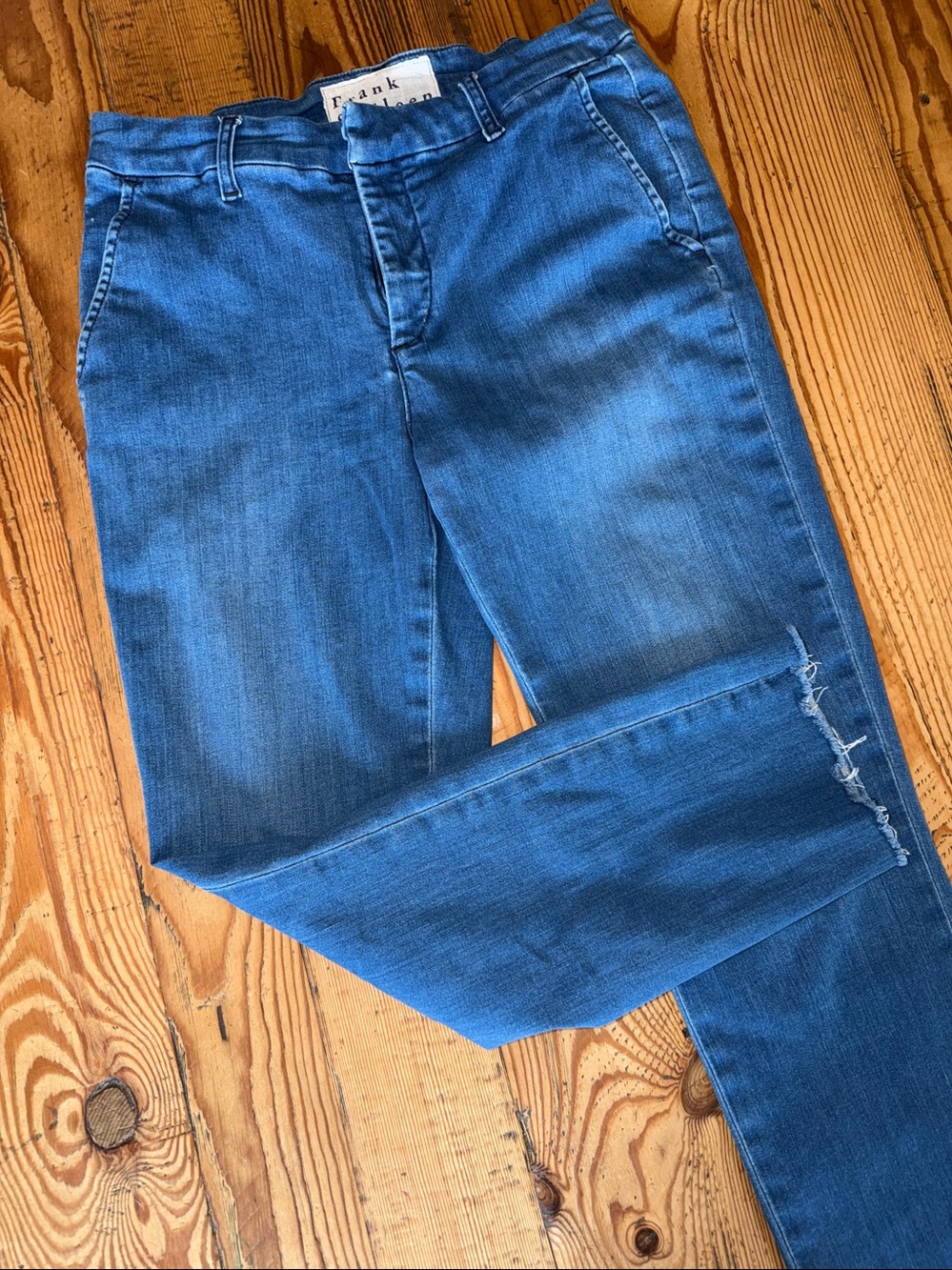 Frank & Eileen Wicklow Raw Hem crop denim jeans - Size 6